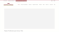Desktop Screenshot of custom-profile.com